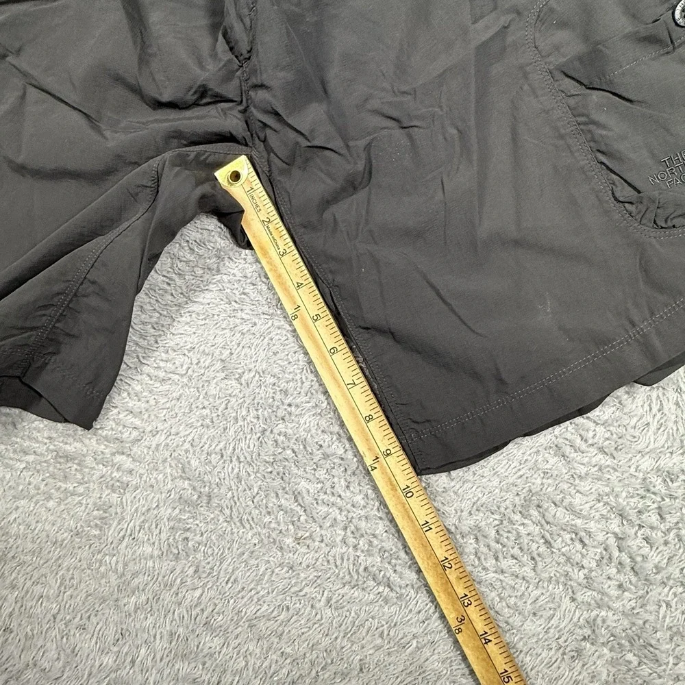 THE NORTH FACE‎ MENS GRAY RIPSTOP NYLON CARGO SHORTS  HIKING OUTDOOR CAMP 36